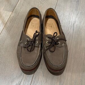 Sperry Men's Gold Cup Dark Tan Leather Boat Shoes